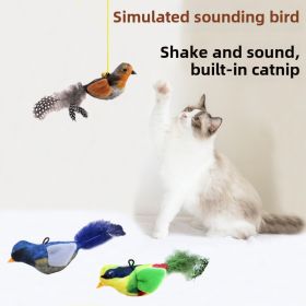 Pet Sound Bird Toy, Universal For Pets Of All Ages, Safe Material, Durable And Anti-bite, Alleviate Pet Anxiety (Option: Three colors are sent randomly)